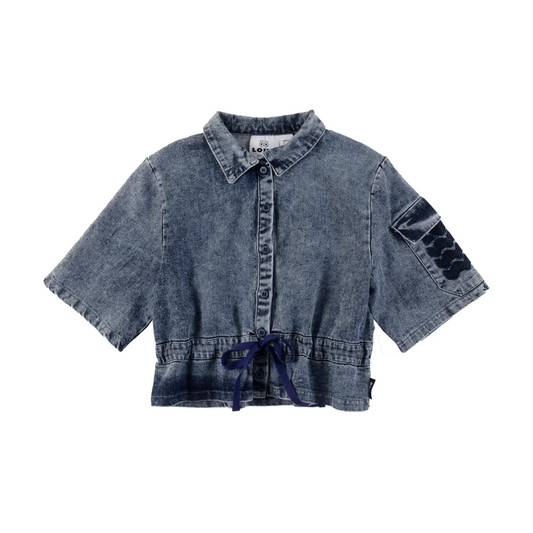 Loud Acqua 3/4 Sleeve Shirt