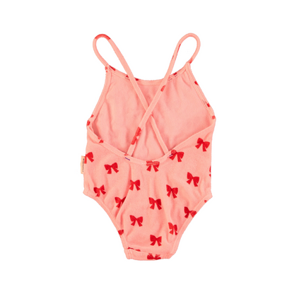 Piupiuchick Bows Crosses Straps Swimsuit