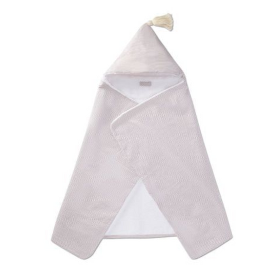 MiniMoi Striped Hooded Towel