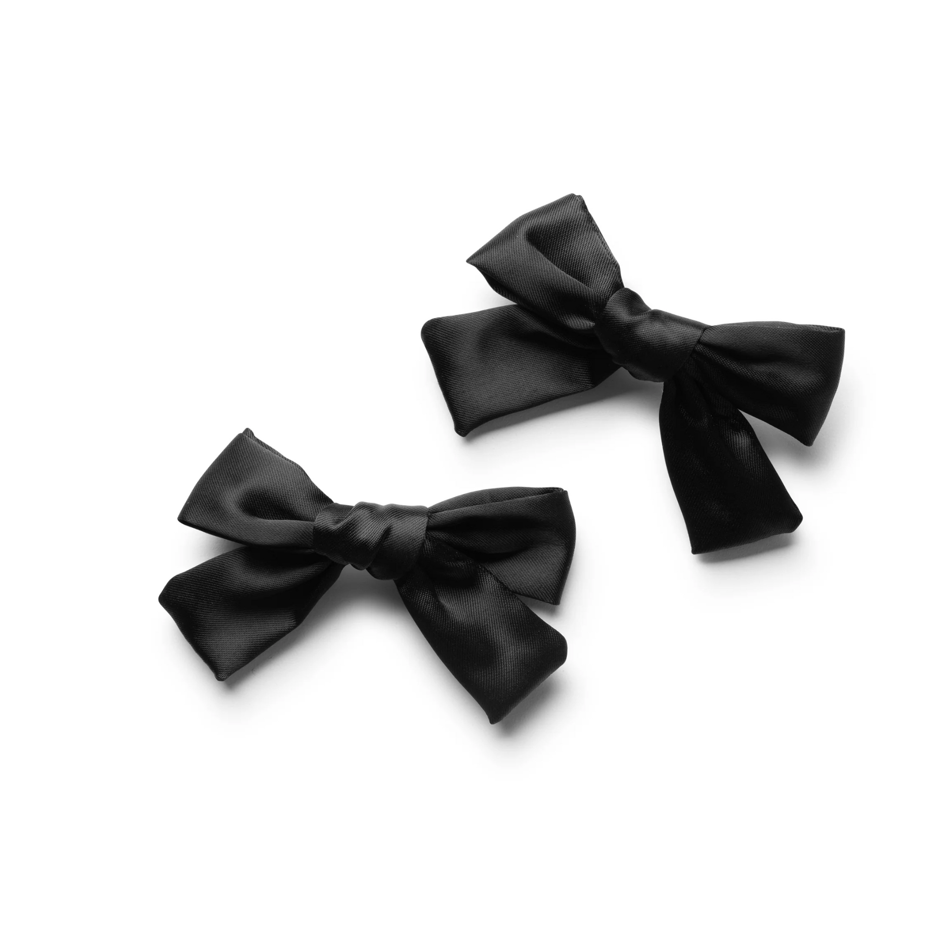 Halo Rosa Vintage Satin Double Bow Clip – Tiptoe Boutique