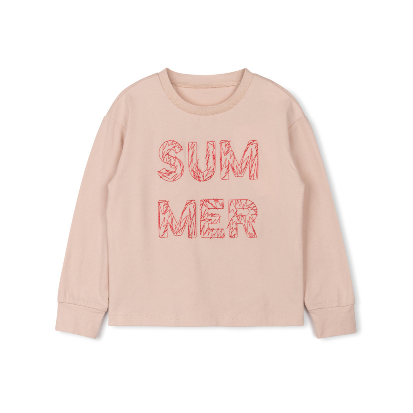 Phil and Phoebe Messy Stich Embroidered Tee