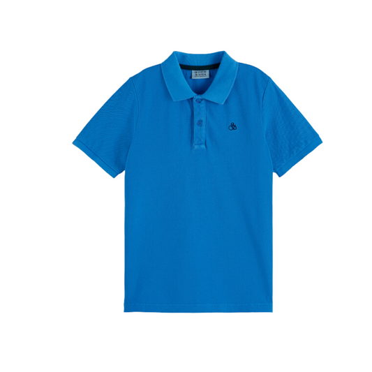 Scotch & Soda Dyed Garment Pique Polo