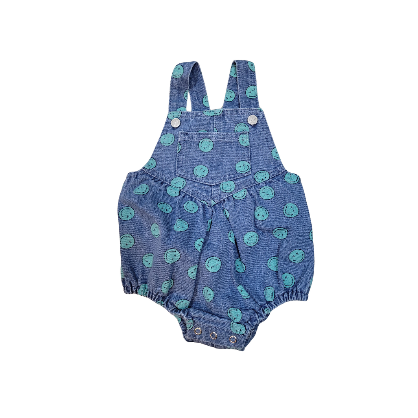 The New Society Smiley Denim Special Romper
