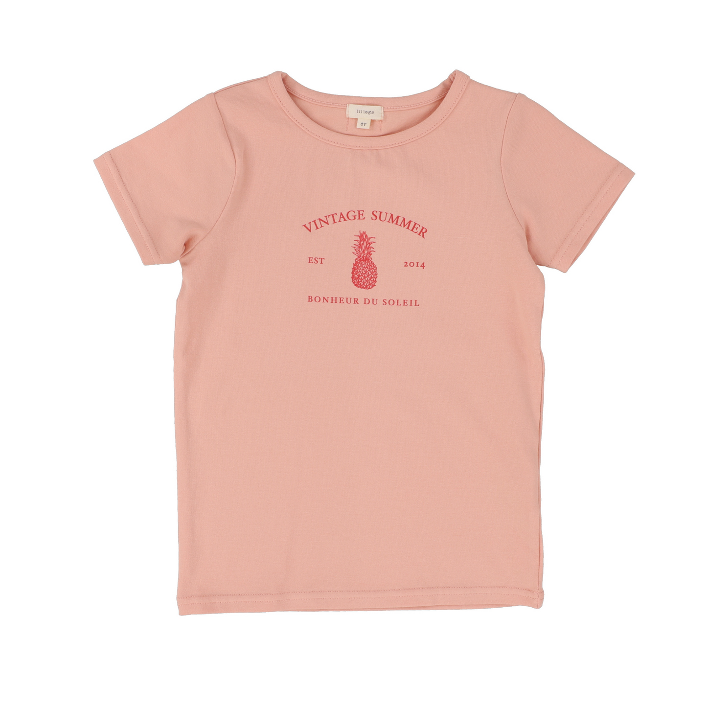 Lil Legs Girls Print Tee Short Sleeve