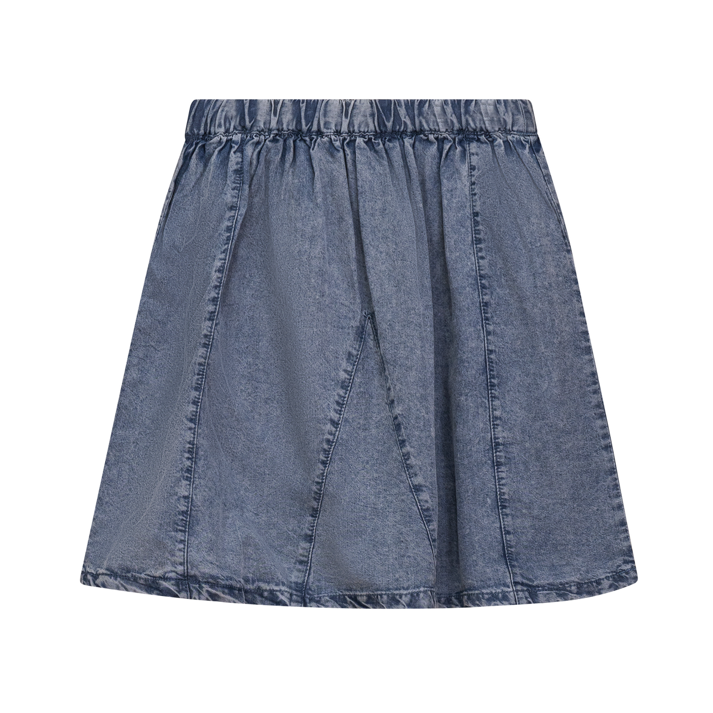 Puddles Girls Washed Denim Skirt