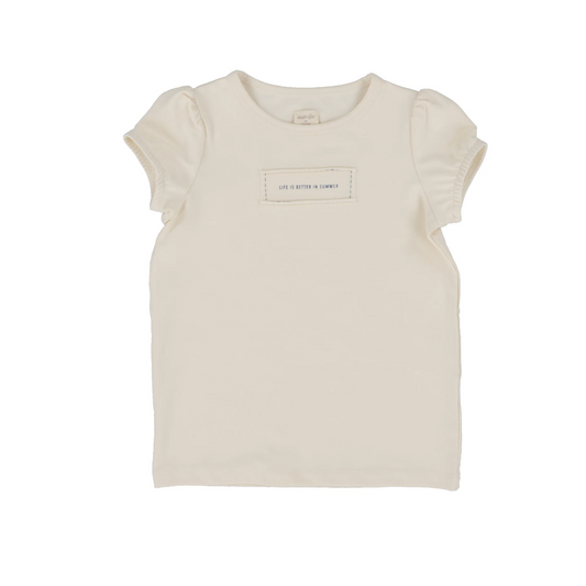 Analogie Girl Patch Tee Short Sleeve