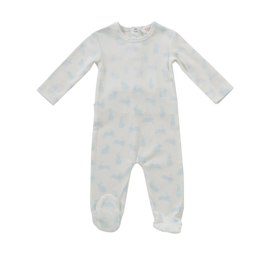 Kipp Bunny Print Footie