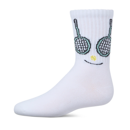 Memoi Tennis Smiley Face Crew