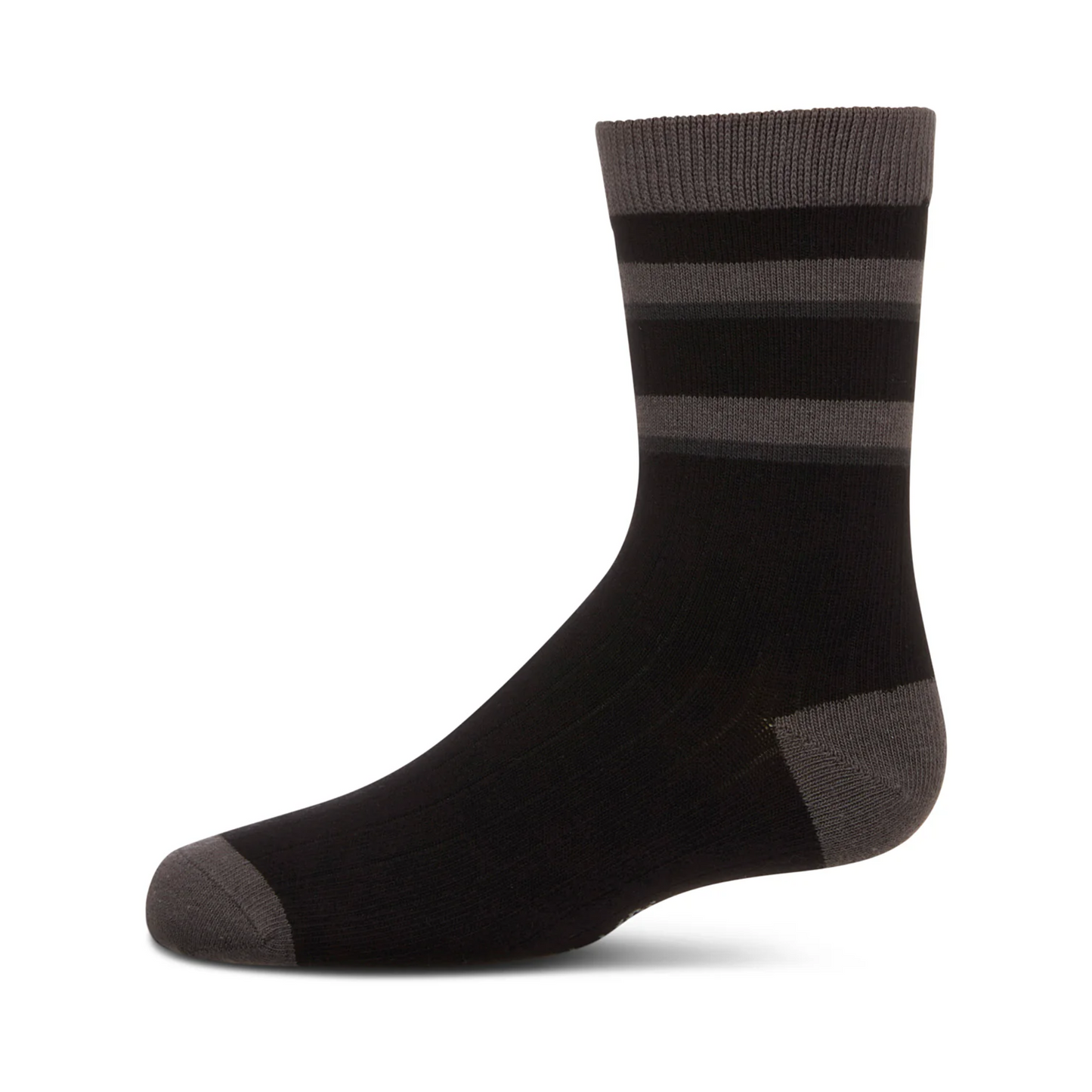 Memoi Top Tonal Stripe Boys Sock