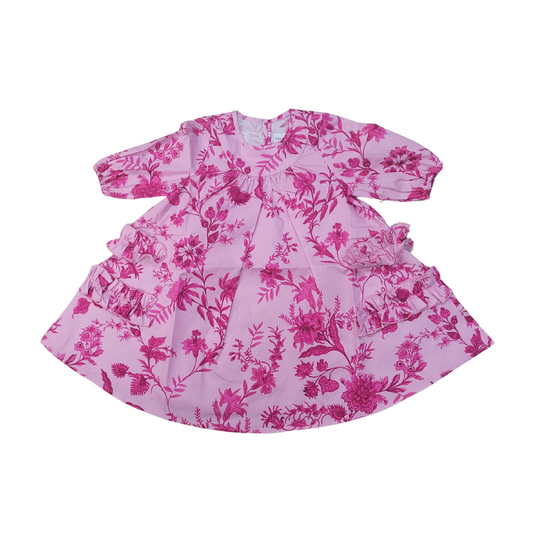 Christina Rohde Pink Botanical Dress