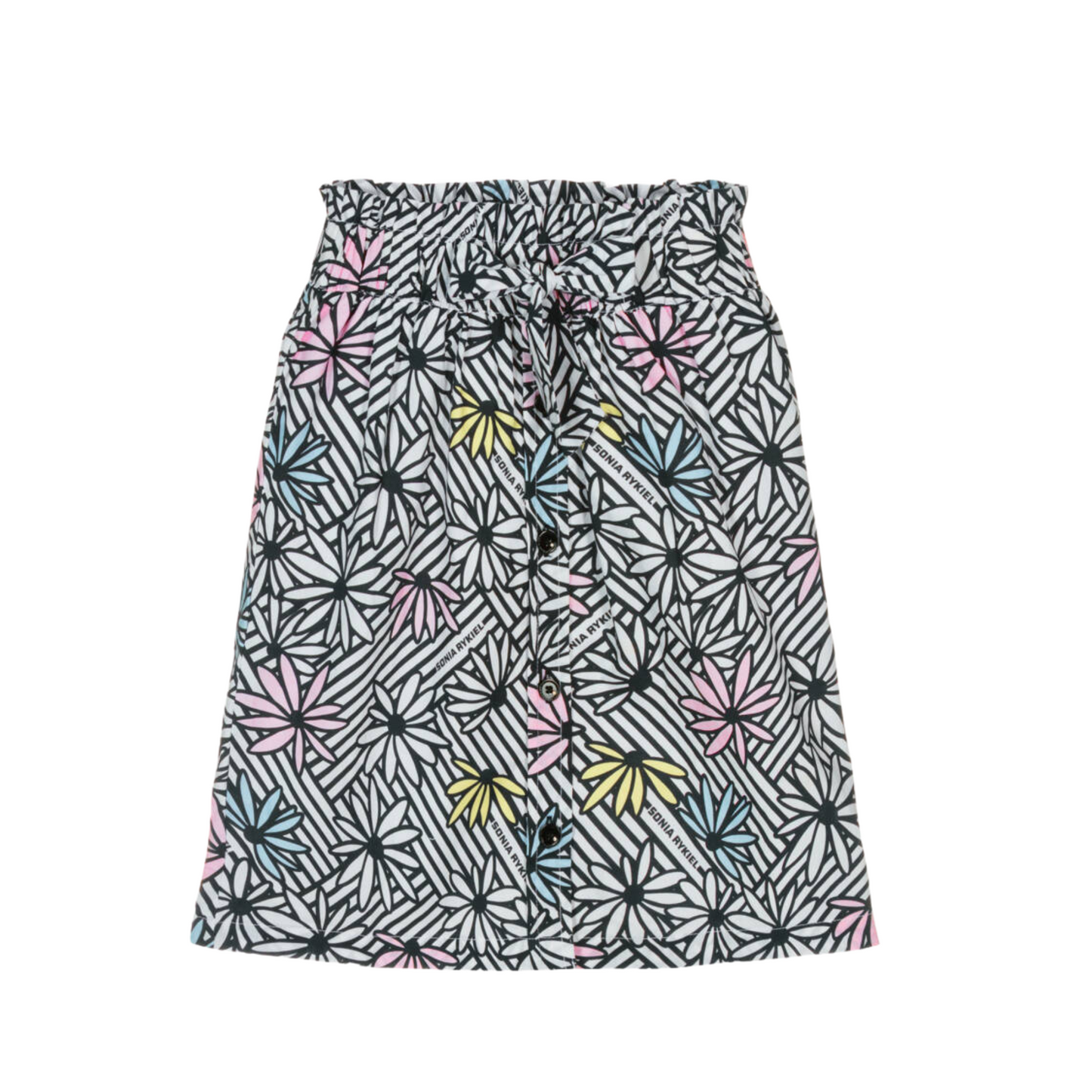 Sonia Rykiel Floral Print Midi Skirt