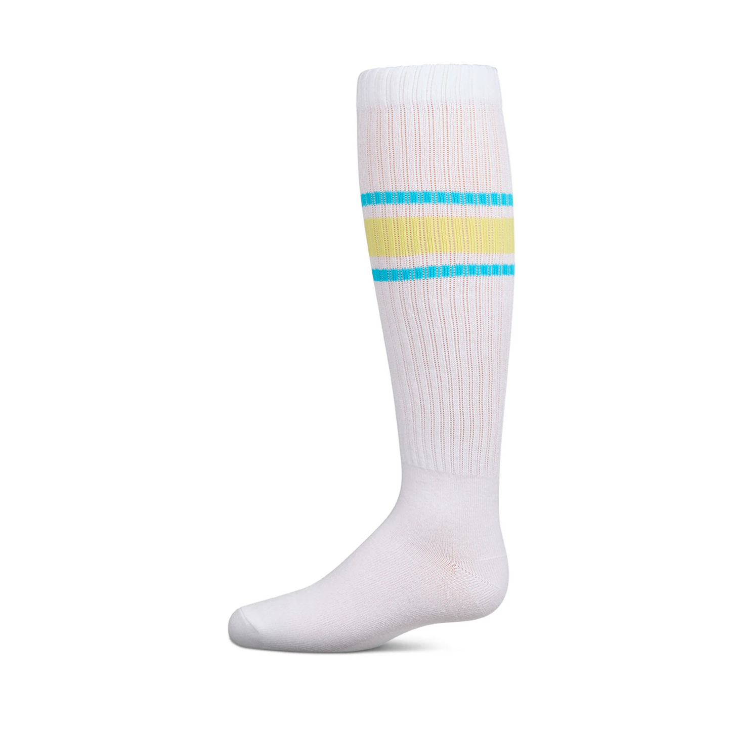 Memoi Summer Bold Stripe Knee High