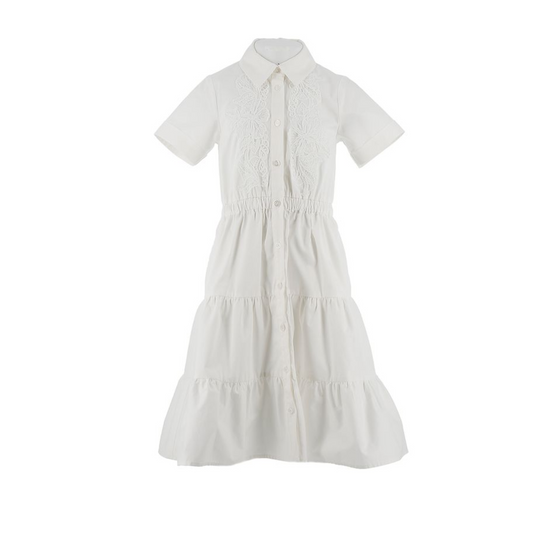 Ermanno Scervino Lace Shirt Dress