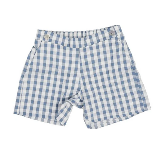 Analogie Gingham Pull On Shorts