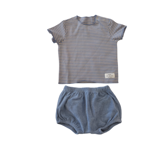 Teddy & Minou Baby Boy Two Piece Set