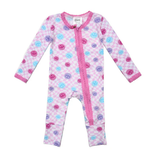 Esme Smile Girl Footie