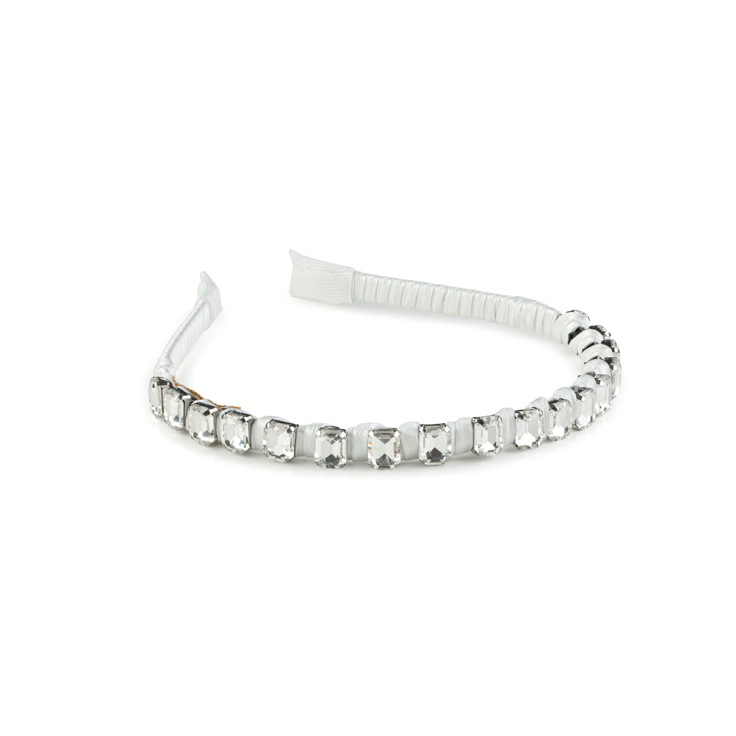 Halo Crystal Satin Headband