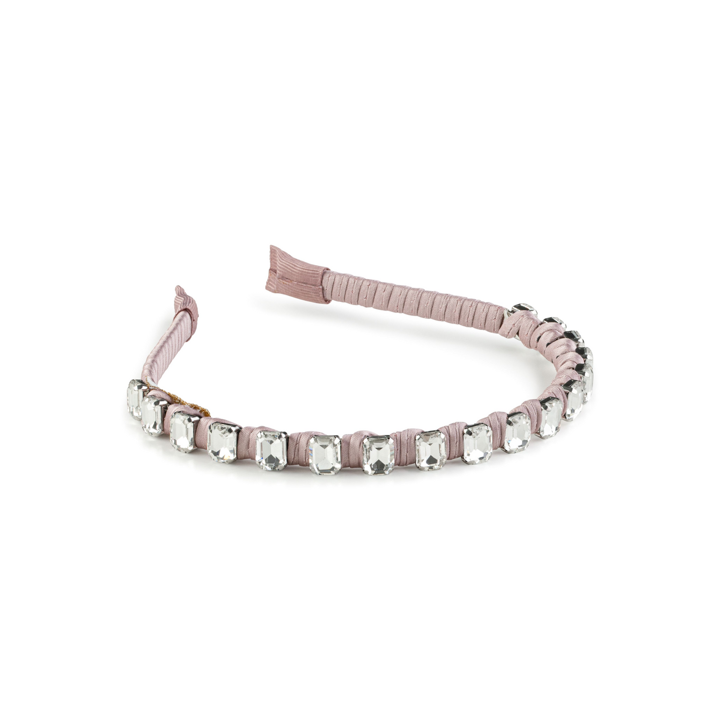 Halo Crystal Satin Headband