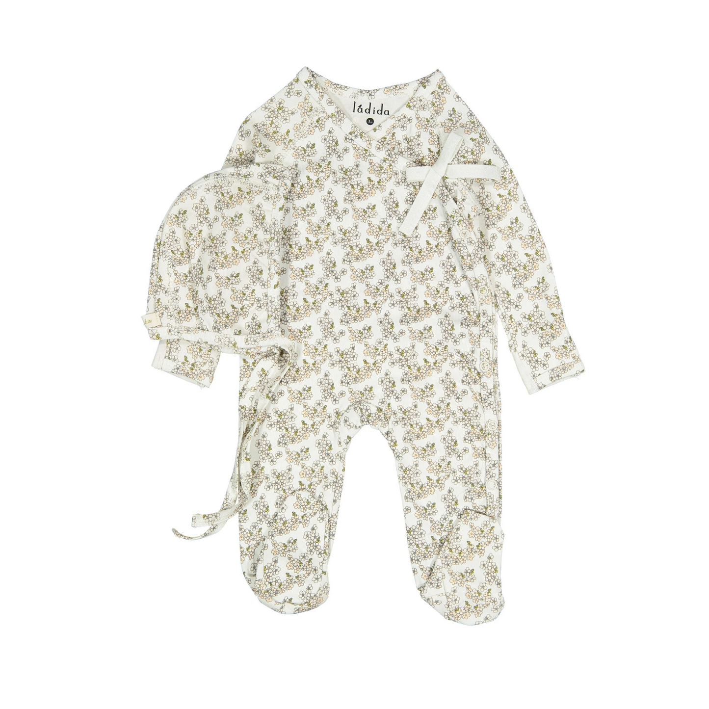 Ladida Cherry Blossom Girl Wrap Footie