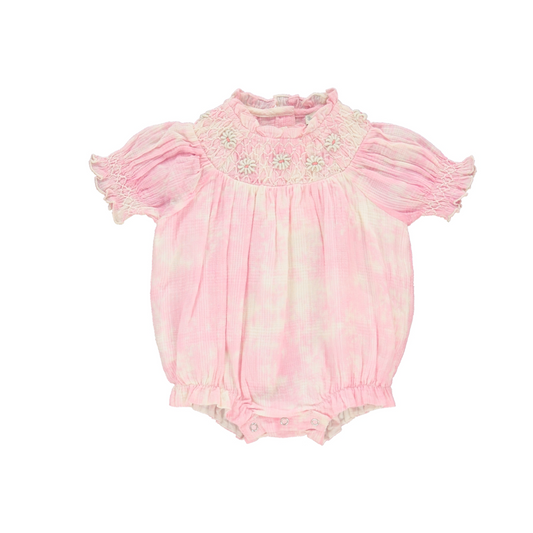 Bebe Organic Melody Tie Dye Romper