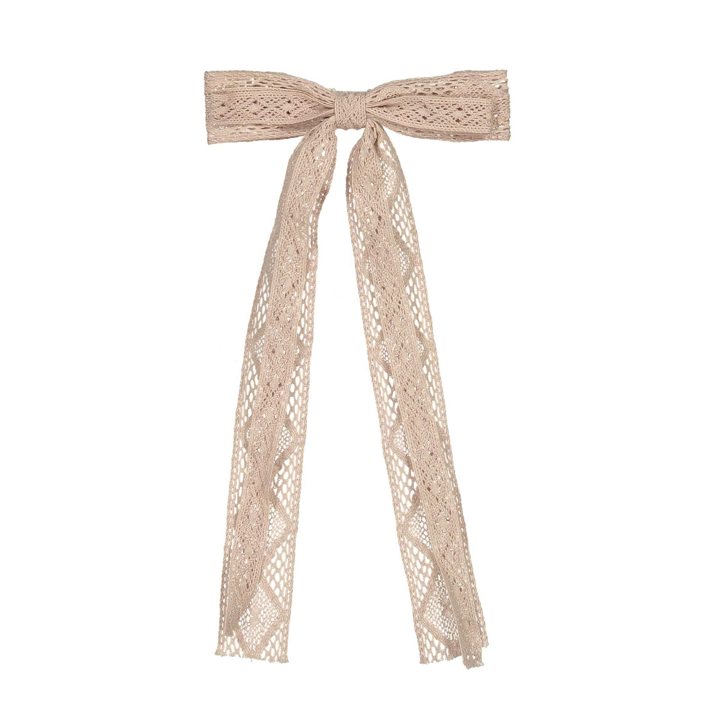 Knot Lace Ribbon Bow Clip