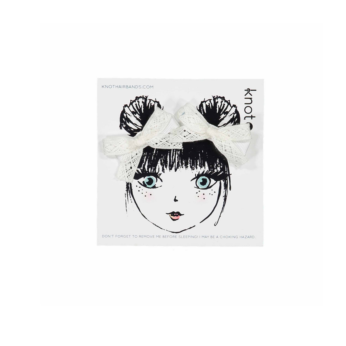 Knot Lace Ribbon Bow Set Cip