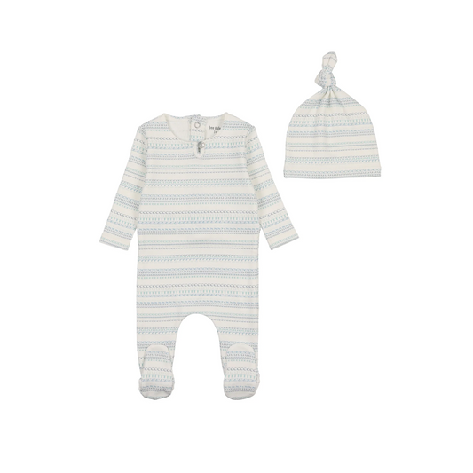 Bee And Dee Alphastripes Boy Footie