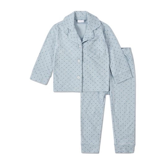 MiniMoi Little Dots Pointelle 2 Pc Pajama Set