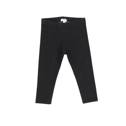 Lil Legs Leggings BLACK DENIM