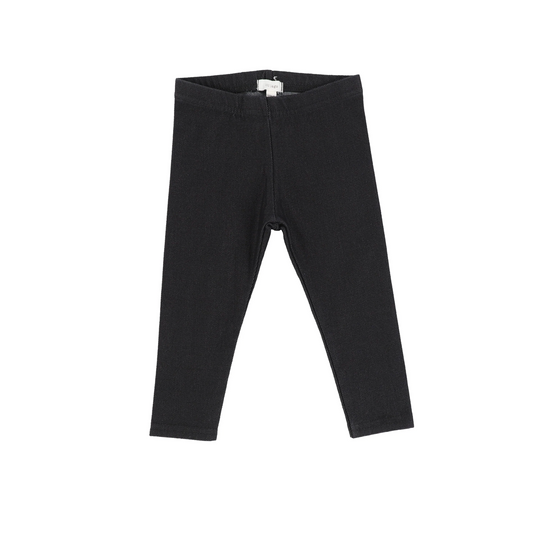 Lil Legs Leggings BLACK DENIM
