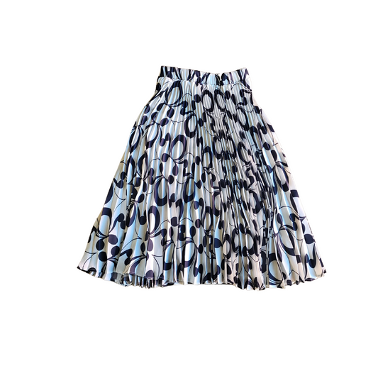 Olivia Rodhe Black Print Skirt