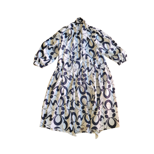 Olivia Rodhe Black Printed Dress