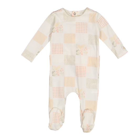 Poppeto Patchwork Girl Footie