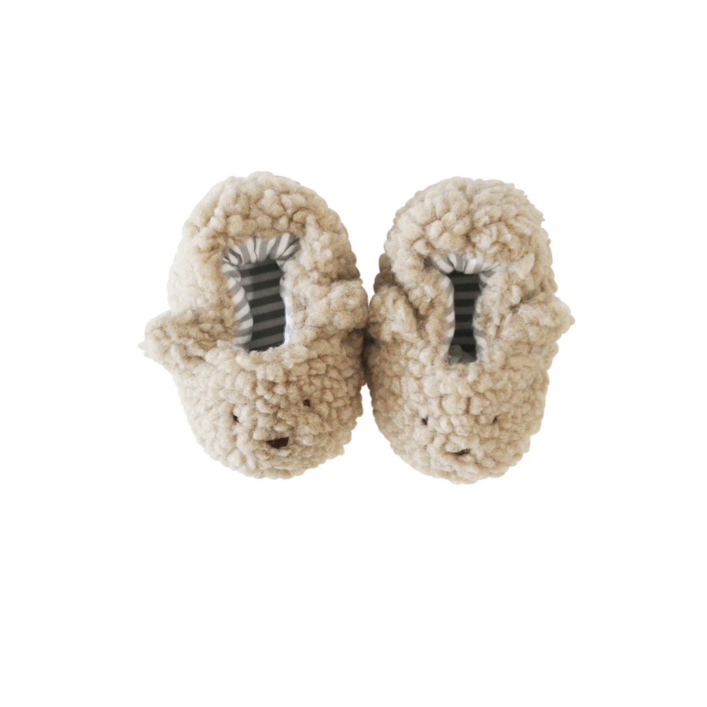 Alimrose Sherpa Bear Booties