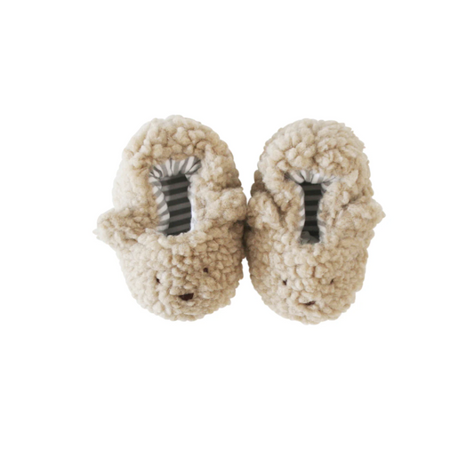 Alimrose Sherpa Bear Booties