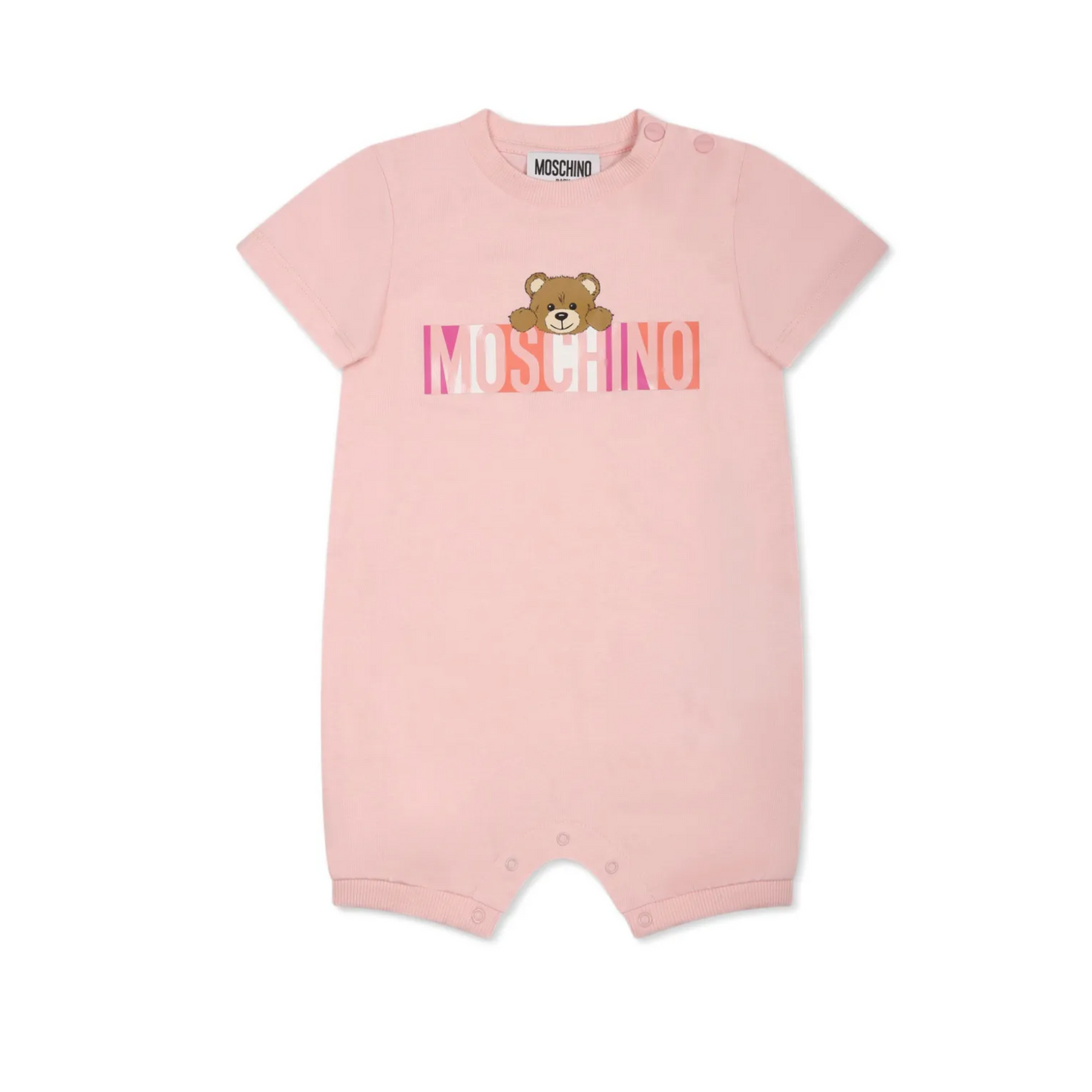 Moschino Bear Logo Girl Romper