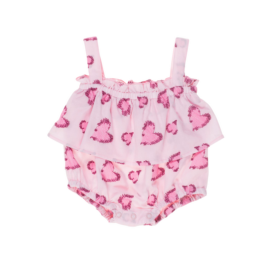 Yell-Oh Double Layer Heart Romper
