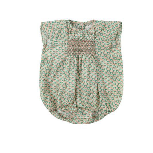 Bene Bene  Block Smocking Romper