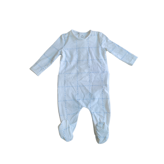 Poppeto Dotted Gingham Footie