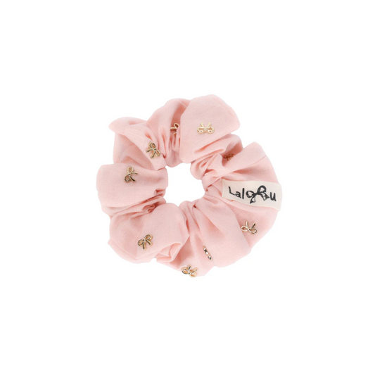 Lalou Linen Bow Scrunchie