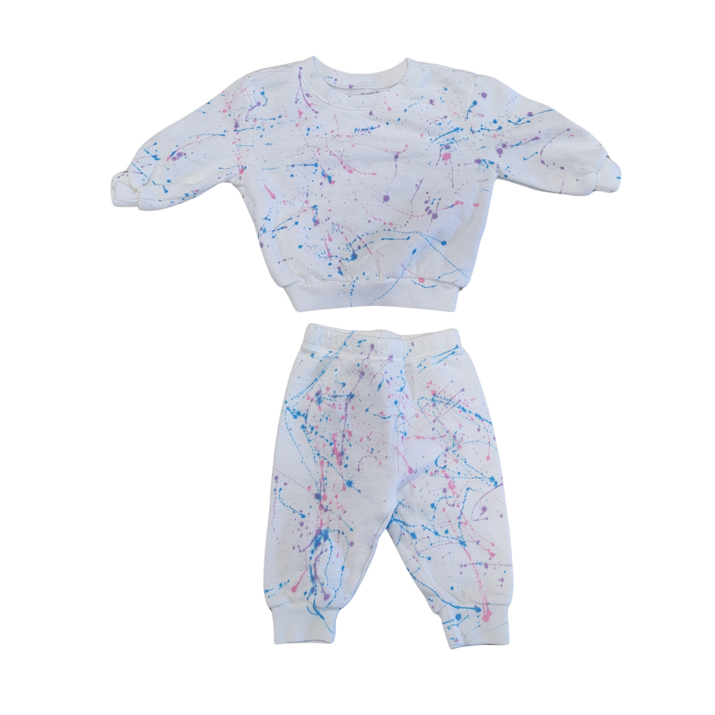 Californian Vintage Splatter  Girl Set