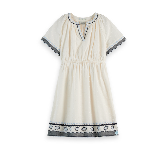 Scotch & Soda Embroidered Summer Dress