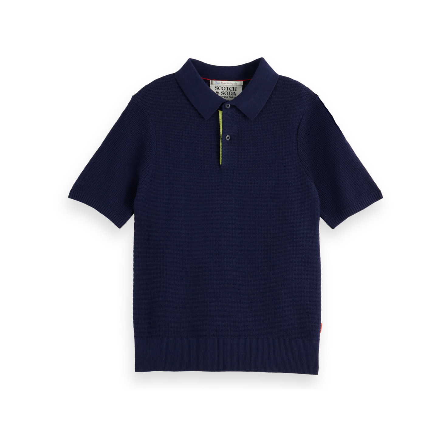 Scotch & Soda Structured Knitted Polo