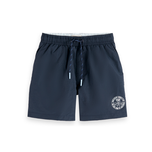 Scotch & Soda Logo Swim Shorts
