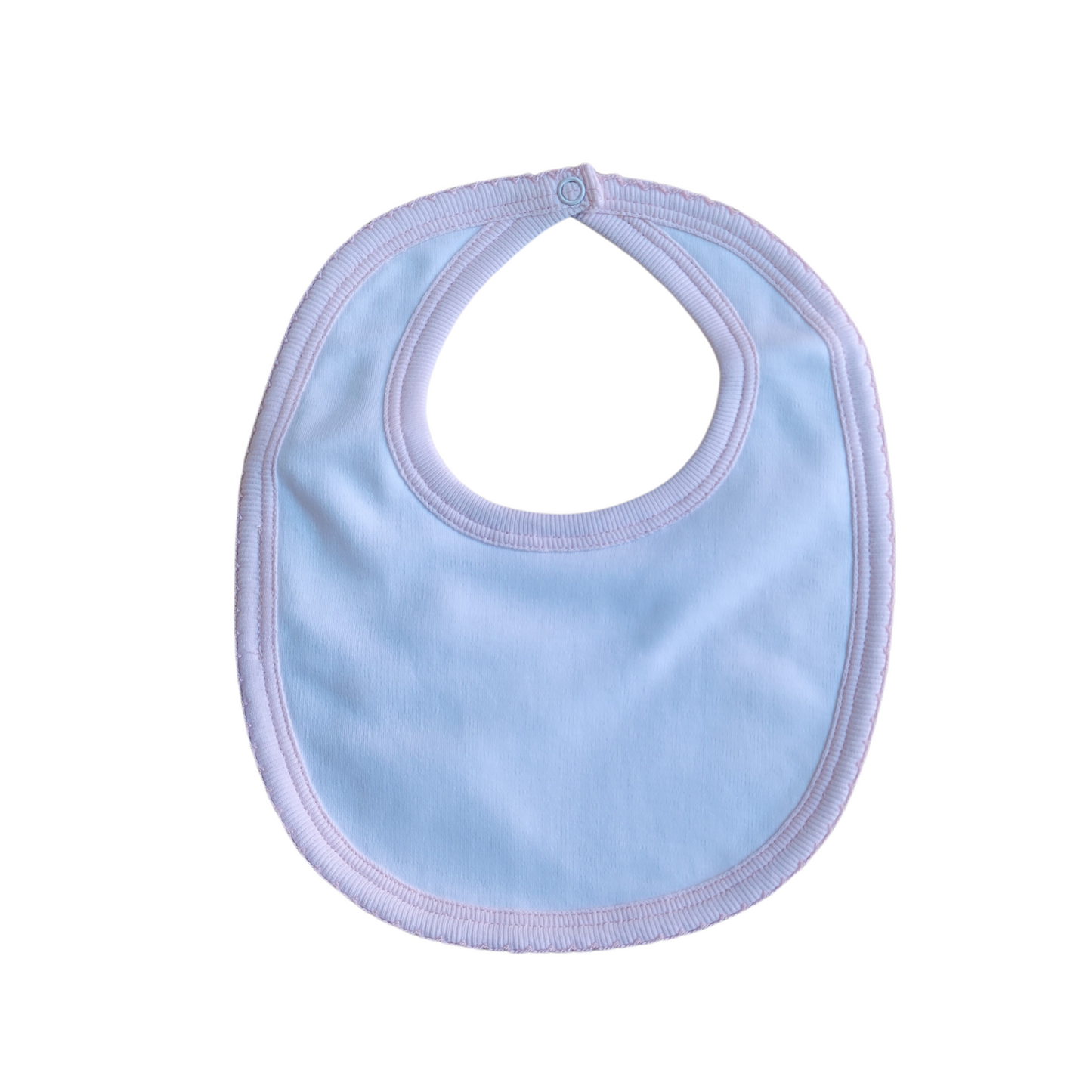 Tiptoe Baby Crossed  Bib