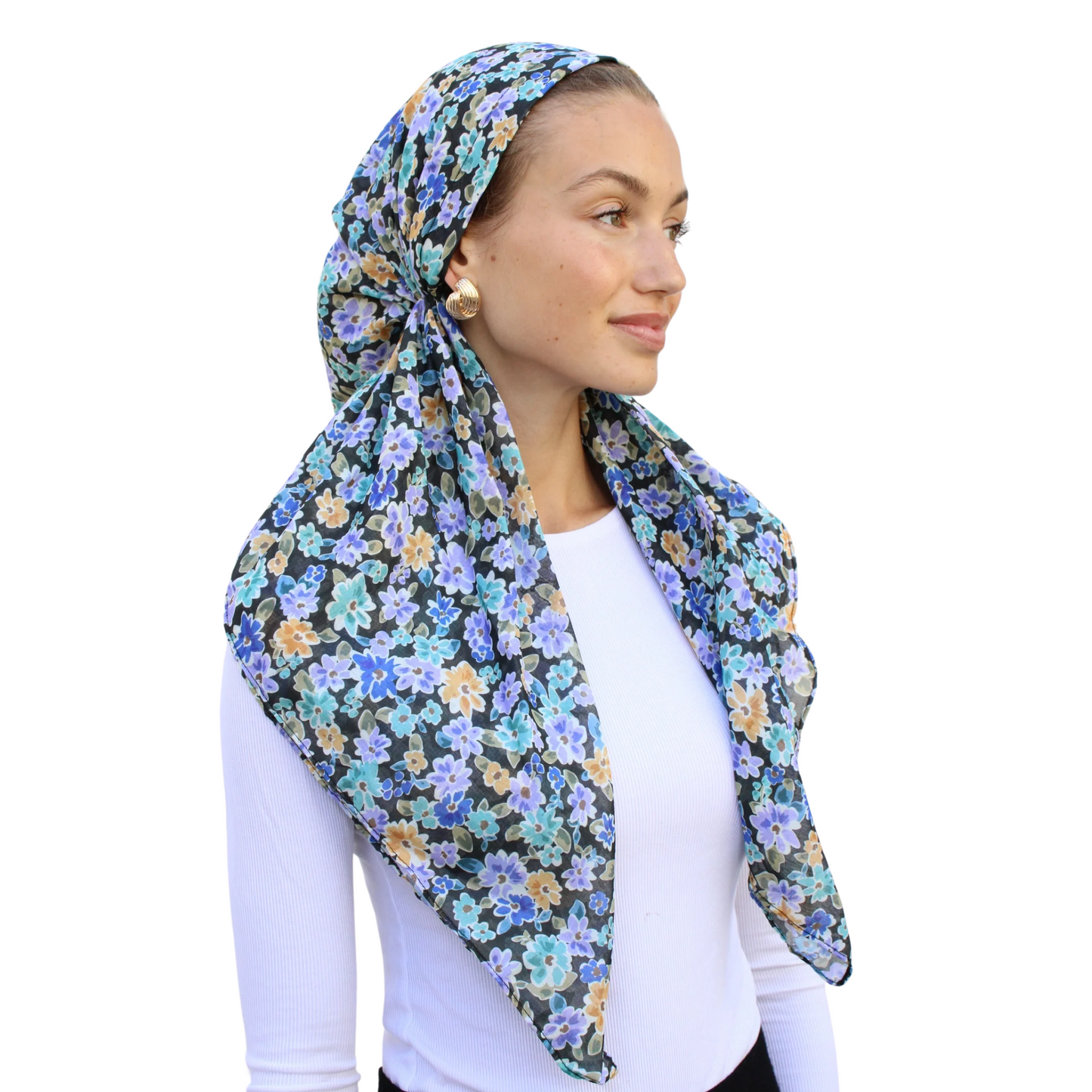 The Scarf Bar Classic Mini With Velvet Grip Headscarf