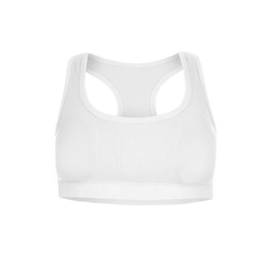 Memoi Girls 2 Pair Pack Racerback Sports Training Bra