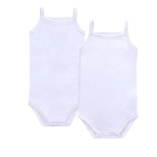 Petit Clair Spaghetti Strap Onesie