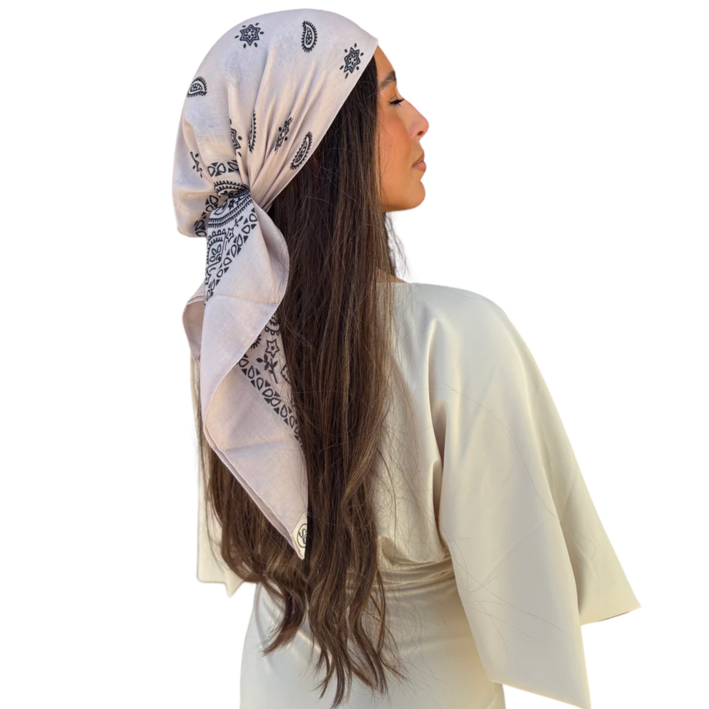 The Scarf Bar Paisley Headscarf