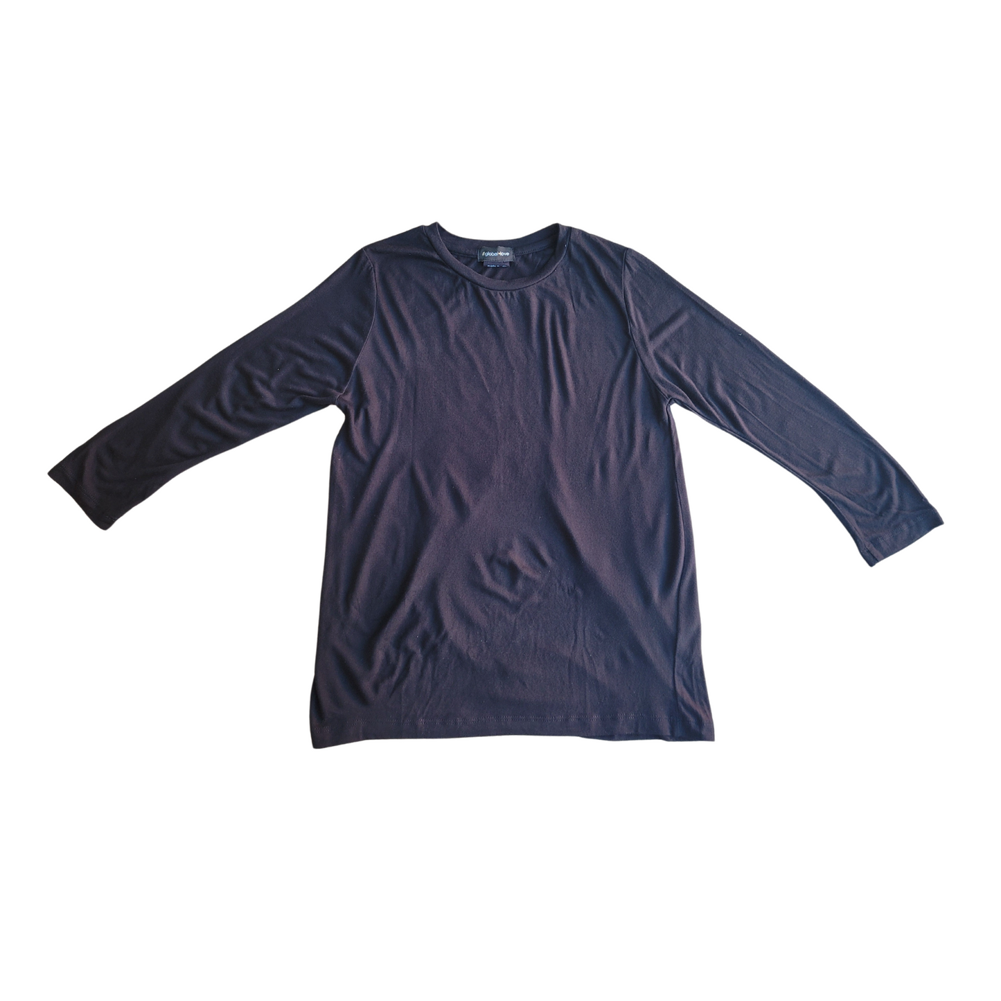 Global Love Teddy 3/4 Sleeve Top